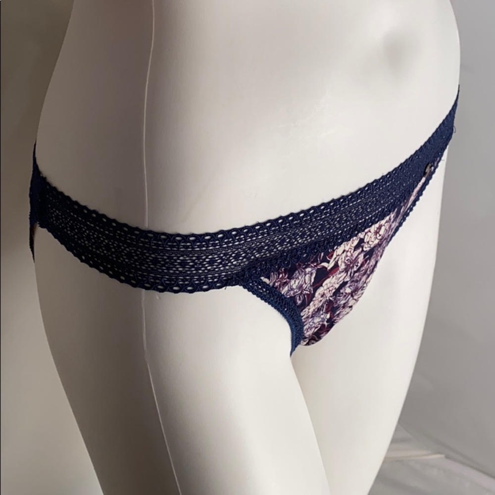 Lucky Brand multicolor violet nylon panty M - Picture 2 of 9